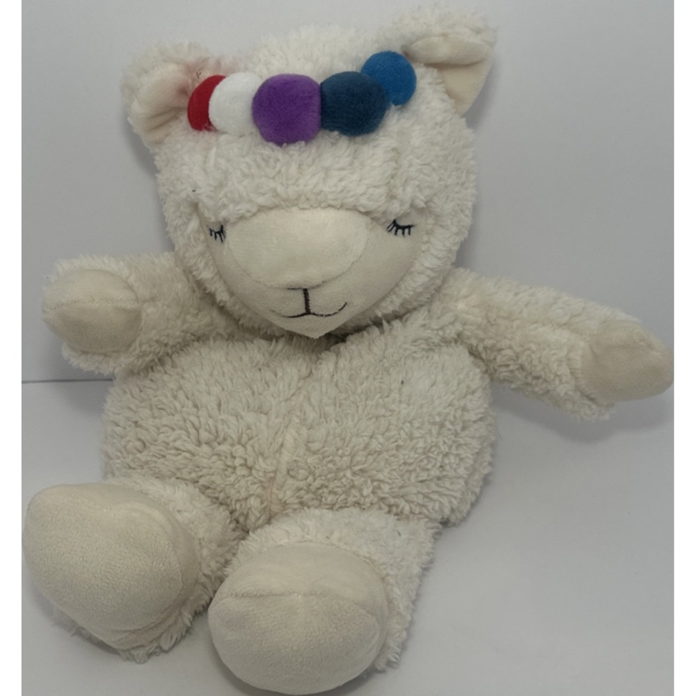 Intelex Warm And Cosy Microwavable White Lamb Stuffed Animal Medium